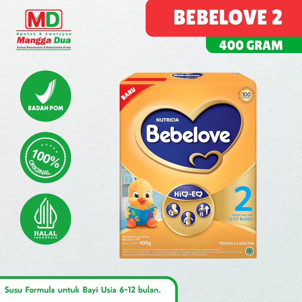 Susu Formula Bayi Bebelove 2 400gr