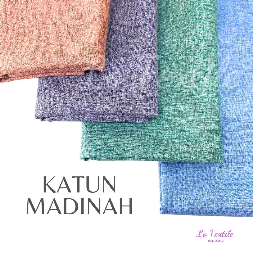 Kain Katun Madinah Fodu 1 Meter - Bahan Cotton Madina Medina