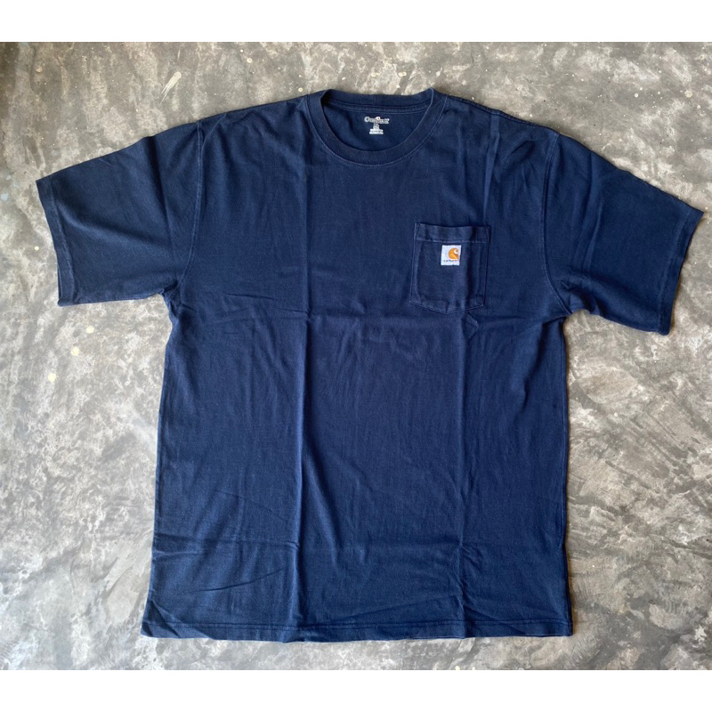 KAOS CARHARTT POCKET NAVY SECOND BRANDED