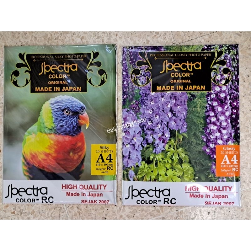 Kertas Foto Spectra Silky/Glossy 260gsm A4