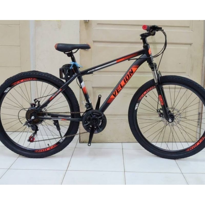 Sepeda Gunung MTB 24 Velion Salvo 3x7 speed