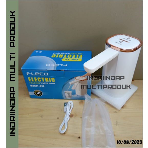 Pompa Galon Electric Fleco Model D-12 Recharge Praktis