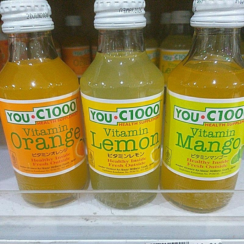 

You C 1000 Vitamin Orange Lemon Mango 140ml