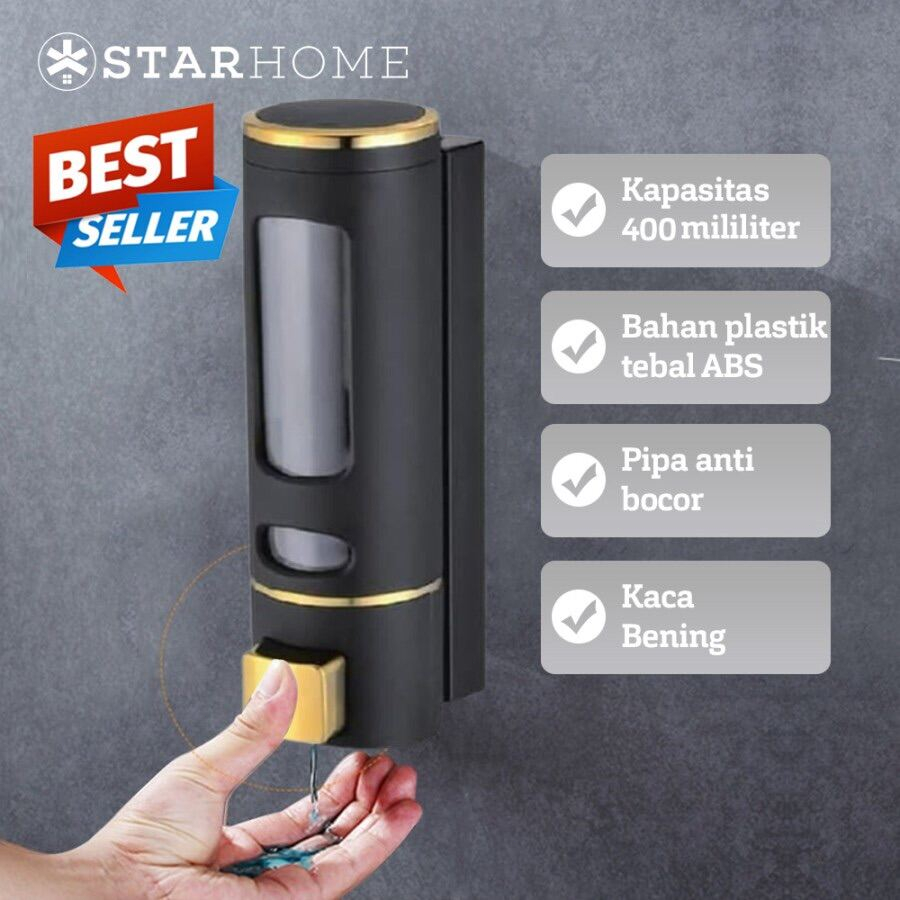 Dispenser Tempat Sabun Cair atau Shampoo Fiorentino F50