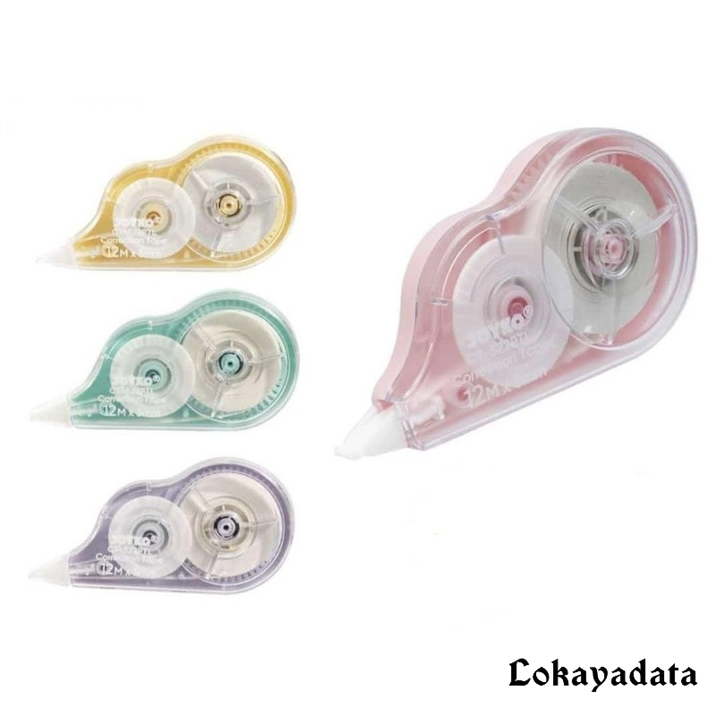 

Tip Ex kertas/ Corection Tape/ Stipo Kertas Joyko warna pastel ct-522PTL/ SWDS