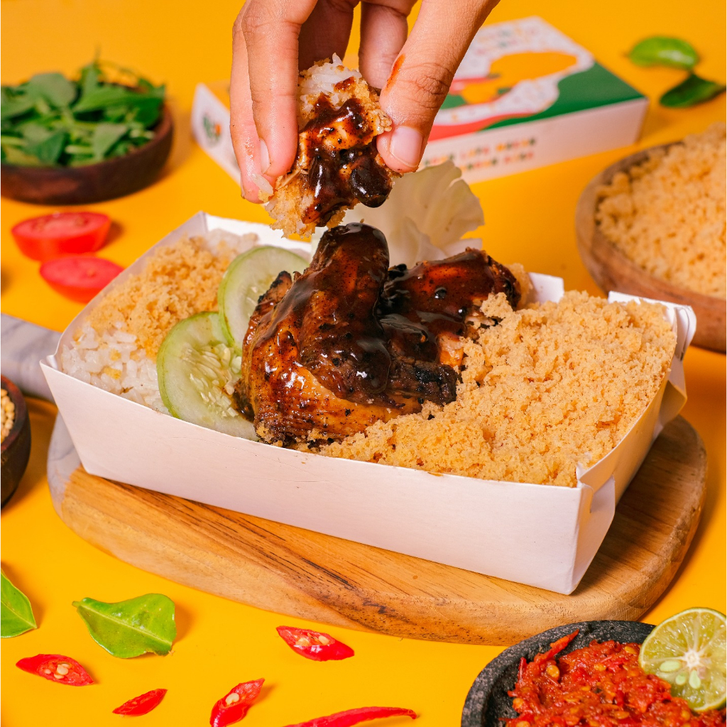 

NASI KREMES AYAM BLACKPEPPER PAKAI TANGAN | NASI BOX | PAKET NASI | AYAM BUMBU RESAP | AYAM LADA HITAM