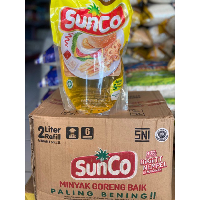 

Minyak goreng Sunco refill 2L | Minyak goreng | Minyak goreng murah|