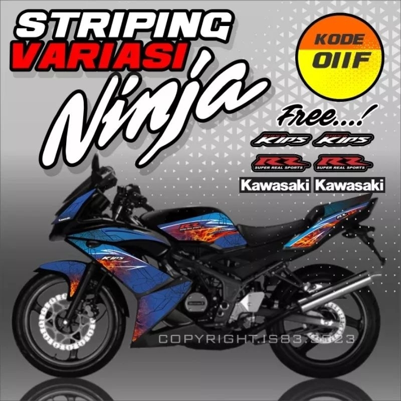 Striping variasi ninja rr new / Sticker Kawasaki ninja rr 2012-2015