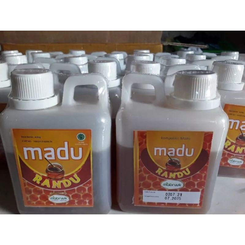 

Madu Randu Mabruuk 0.5kg/1kg