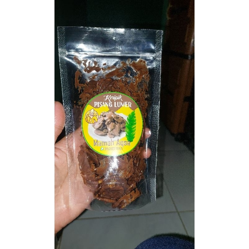 

keripik pisang lumer mamah aqsa