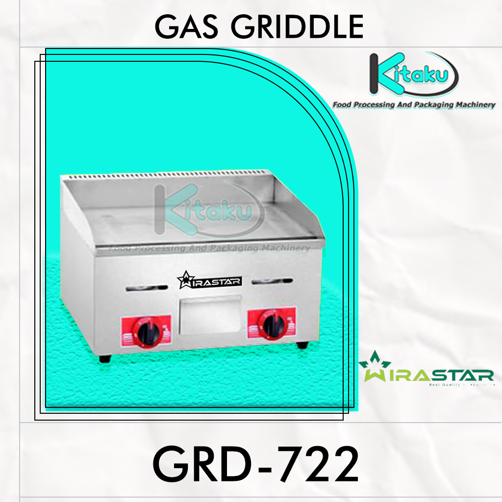 GAS GRIDDLE  GRD-722 Wirastar