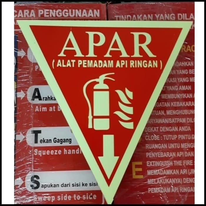 

Akrilik Apar Segitiga Fosfor Ukuran 25X25CM Glow In The Dark Akrilik Rambu Apar