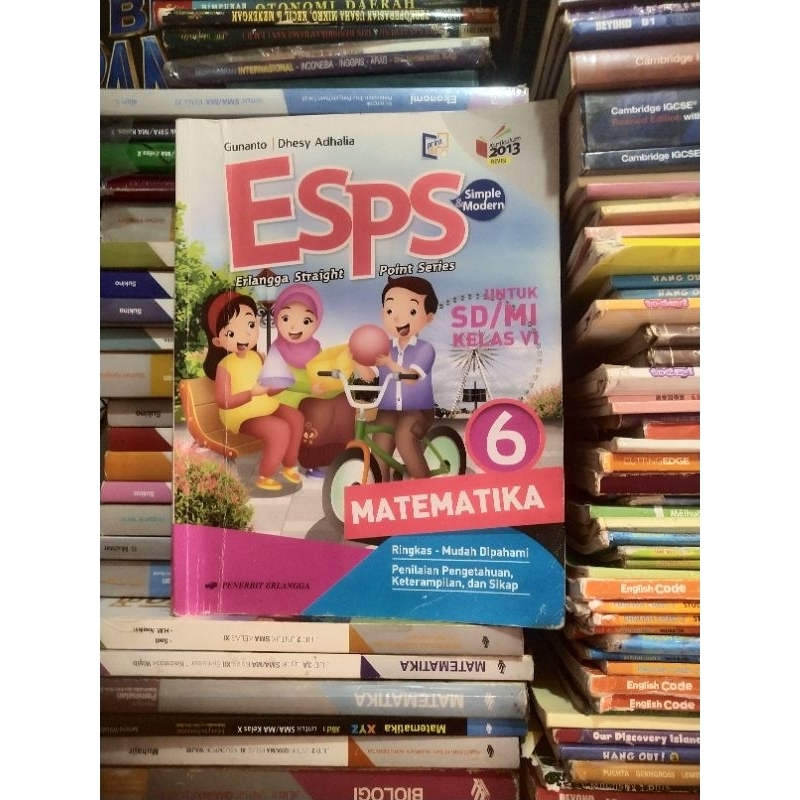 buku esps matematika kelas 6 sd
