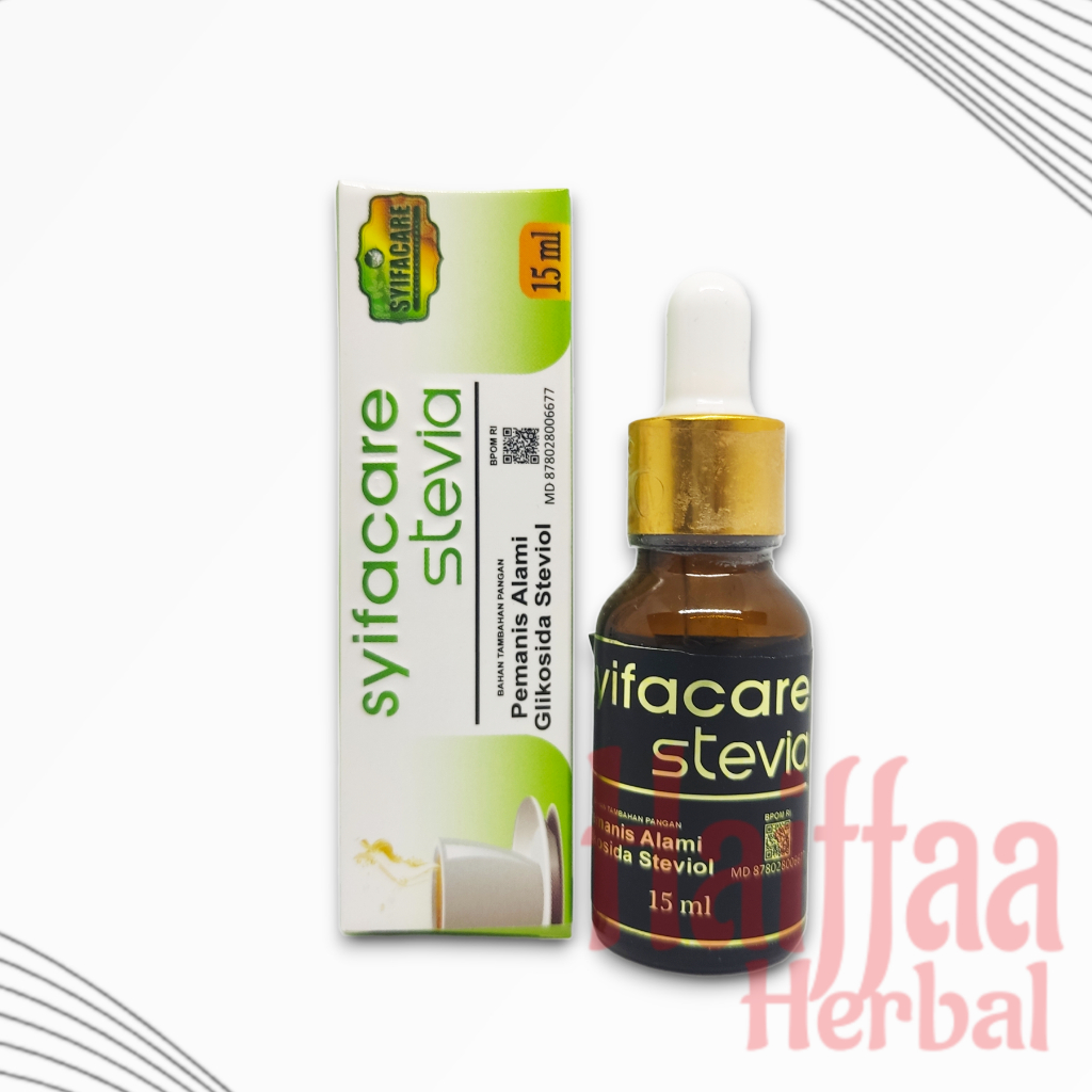 

Stevia Sweetener Stefia Gula Cair Non Kalori Pemanis Alami