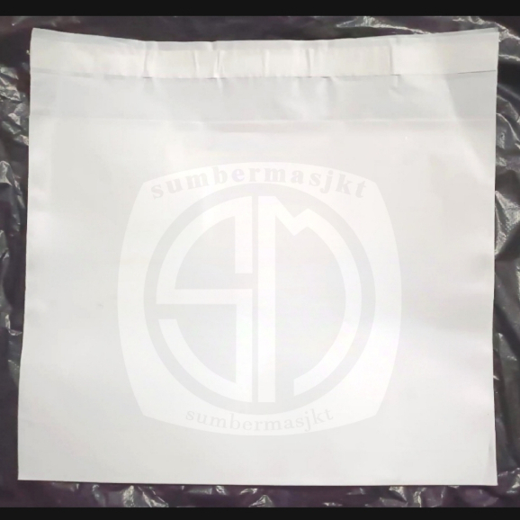 

Plastik HD Polymailer Putih Susu Packing Online uk 24x19 cm - 100pcs / Amplop Plastik Polymailer TEBAL