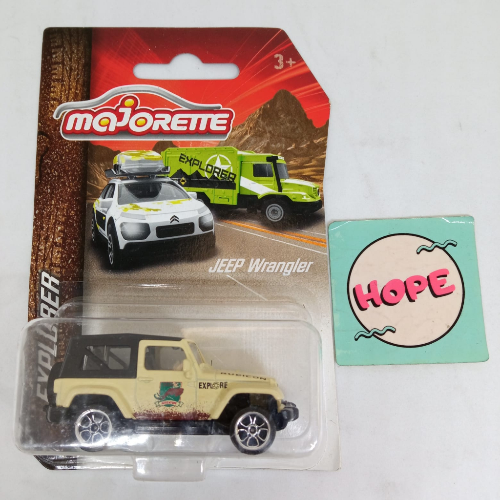 Majorette Explorer Jeep Wrangler Original