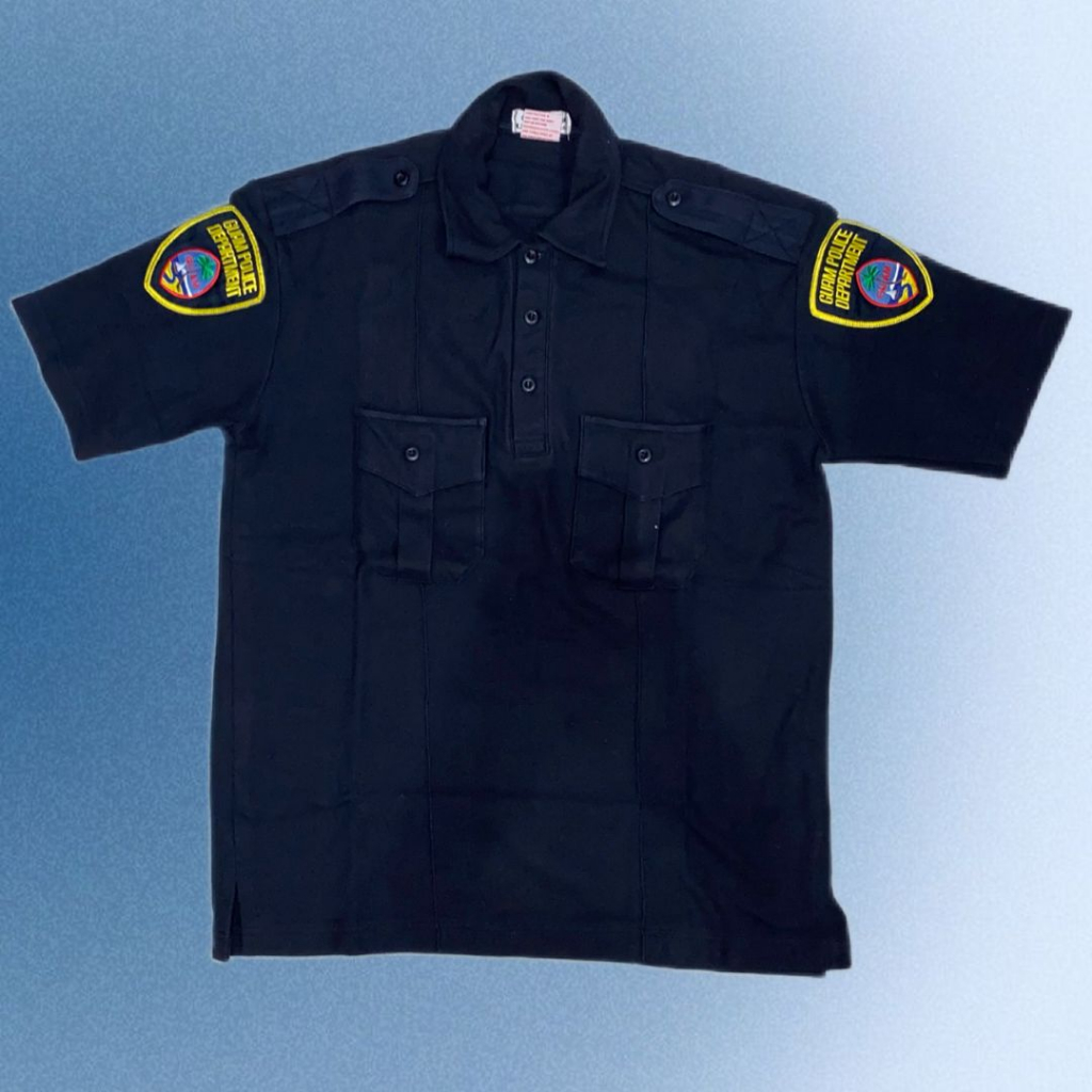 Kemeja Polo Shirt Guam Police Departmenet