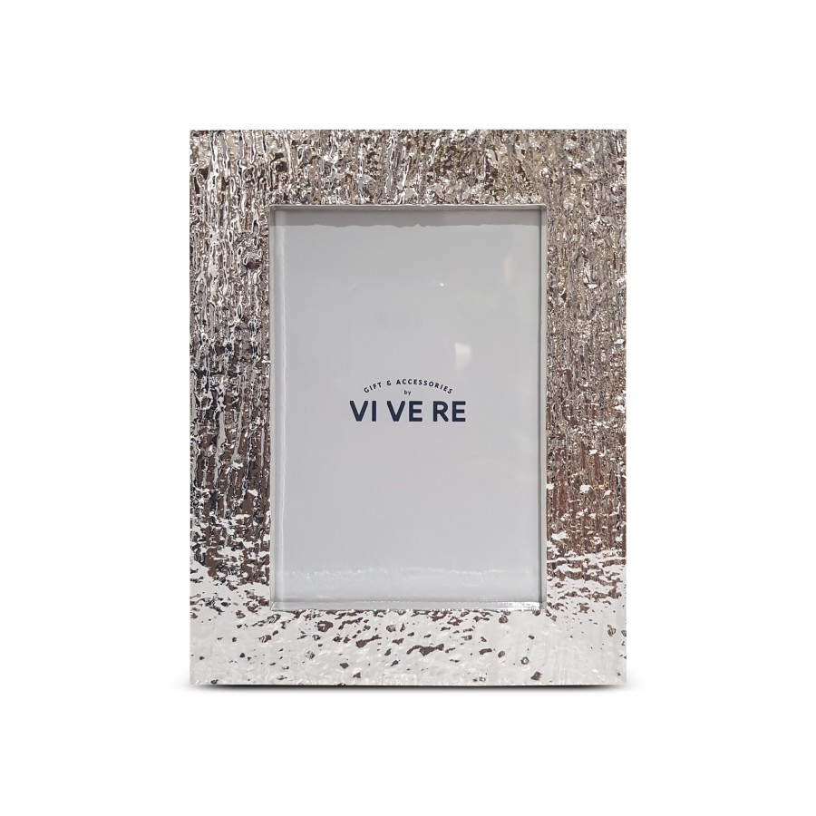 Terlaris VIVERE Photo Frame Cleine L Silver 6X8INCH - Bingkai Foto