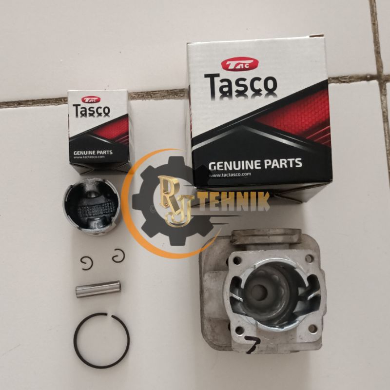 Cylinder Piston Assy Tasco Eb500 Komplit Sparepart Engine Blower EB 500