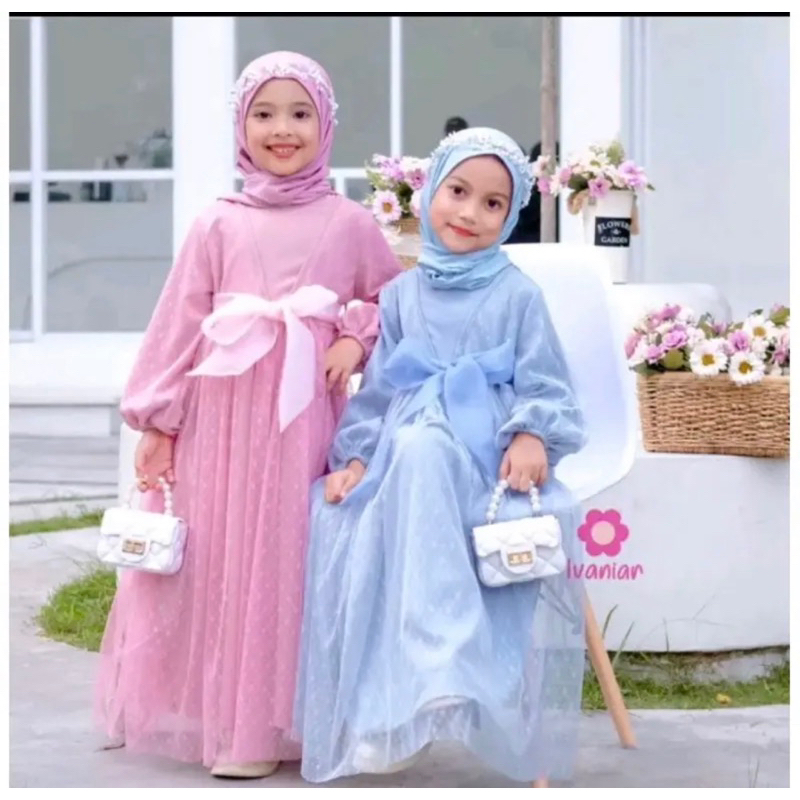 Lady Dress Gamis Tanggung Anak | Gamis Anak Terbaru | Gamis Anak Tanggung | Gamis Cringcel