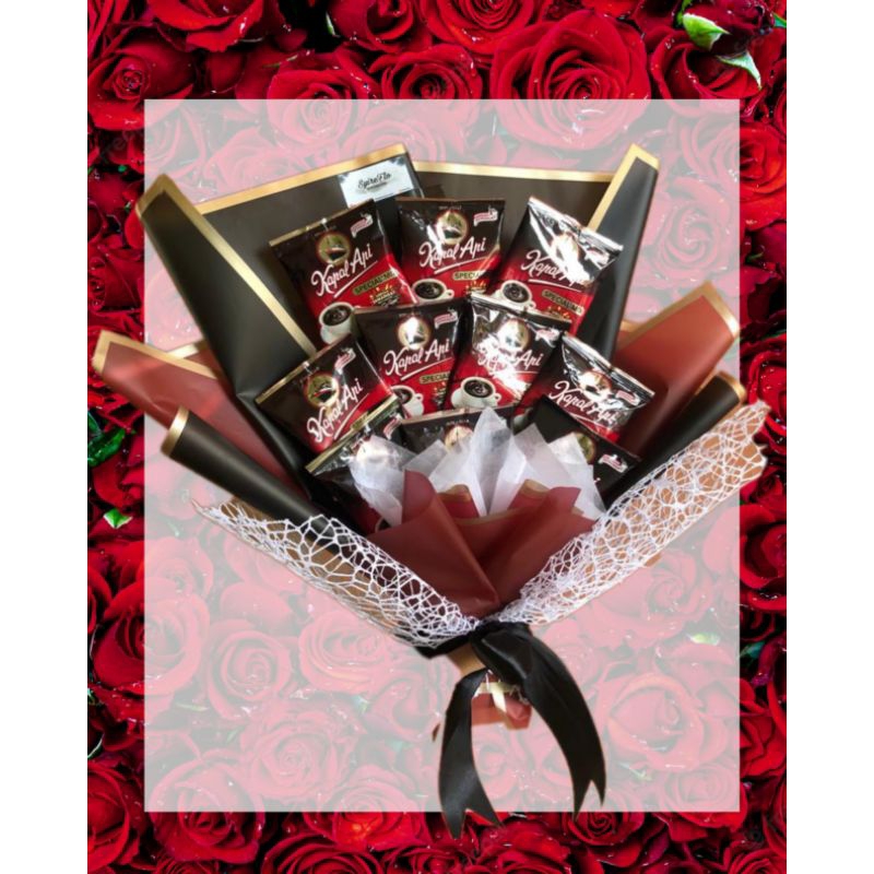 

SyireFlo Buket Kopi Kapal api Spesial Mix isi 10pcs