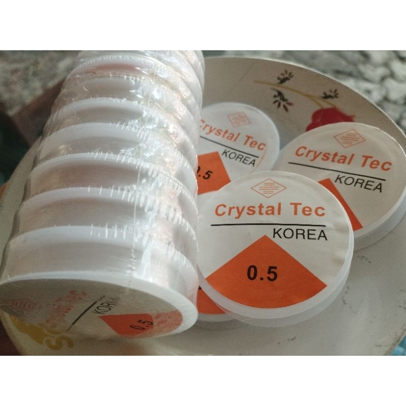 

Tali senar elastis crystal tec 0,5mm
