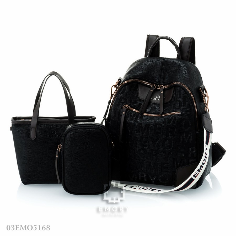 TAS RANSEL WANITA EMORYSTYLE   Arthella  03EMO 5168  3in1 MB