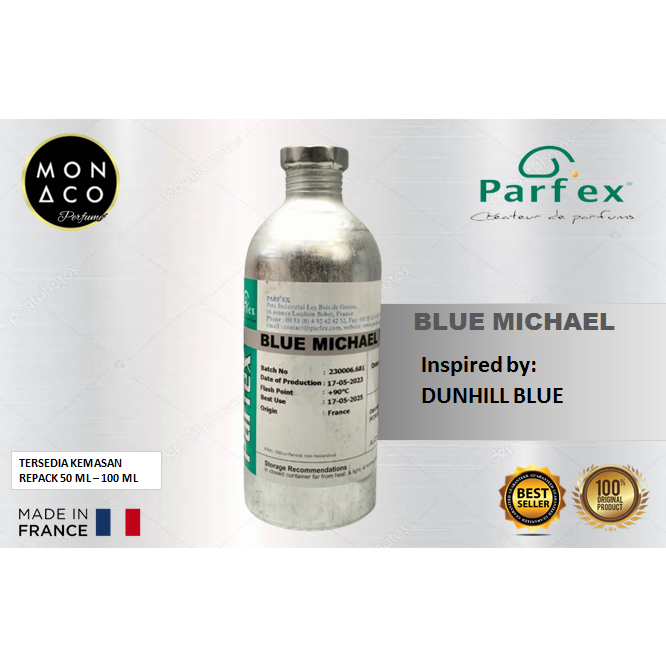 BLUE MICHAEL INSPIRED DUNHIL BLU BY PARFEX - ASLI 100%