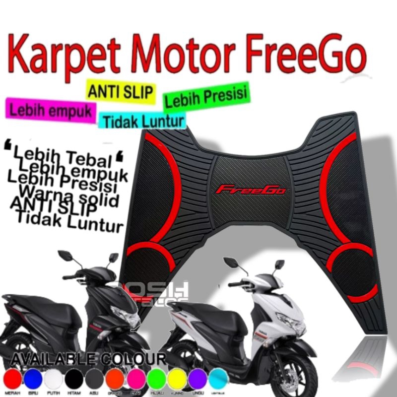 Karpet Motor Yamaha Freego Karpet Freego Variasi Motor Freego Alas Kaki Freego Aksesoris Motor Frego
