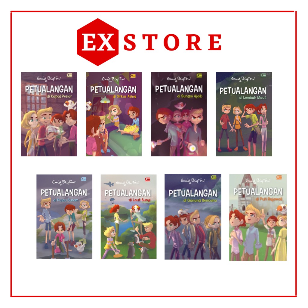 Petualangan by Enid Blyton