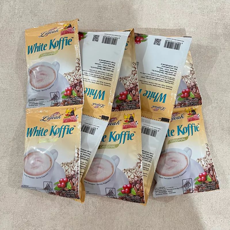 

Kopi white coffe luwak original renceng