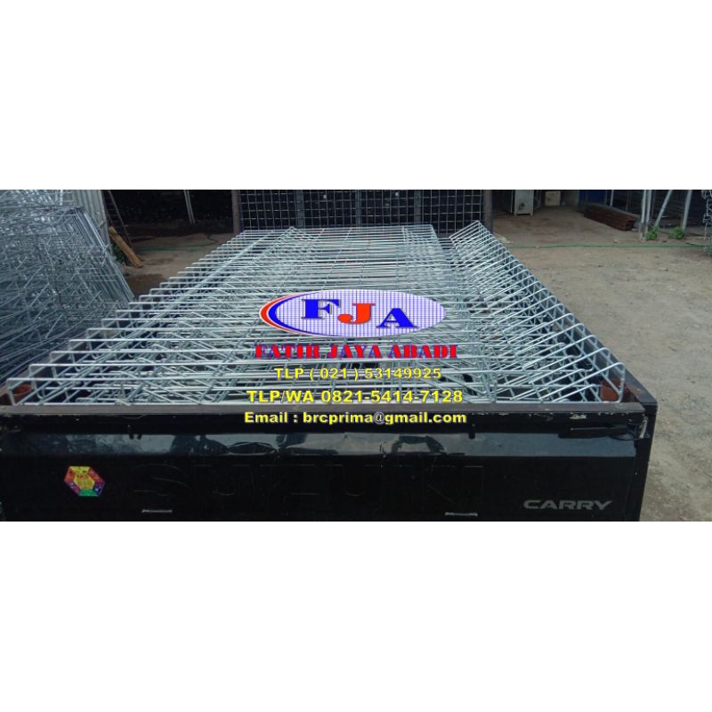 Pagar BRC HD (anti karat) T 150cm x L 240cm 8mm