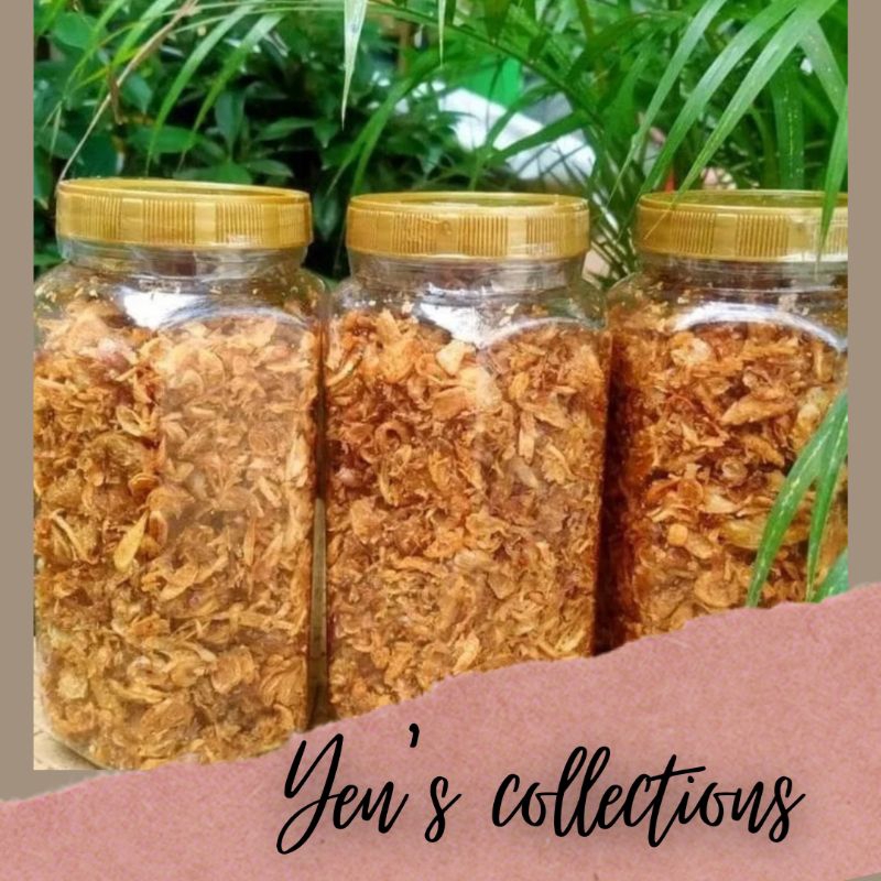 

Bawang goreng renyah kriuk kemasan toples 200gr