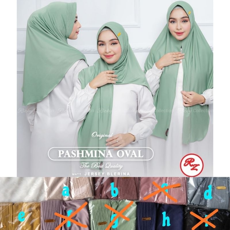 jilbab pasmina instan by Rizky Collection