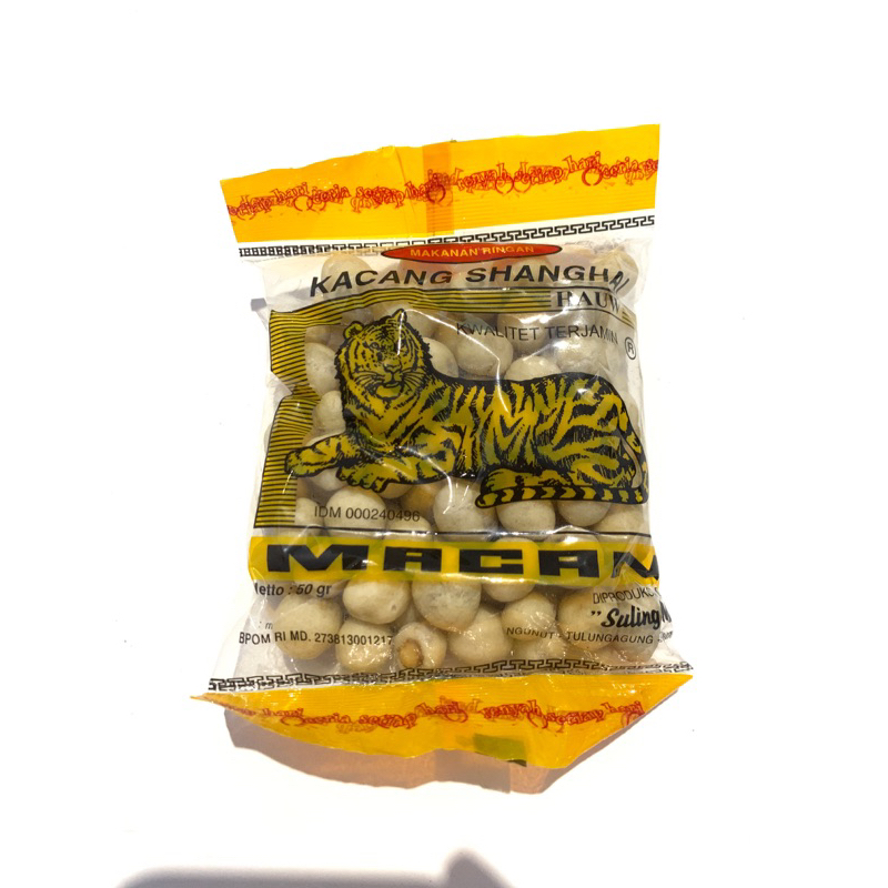 

Kacang Shanghai Macan | 50 Gram