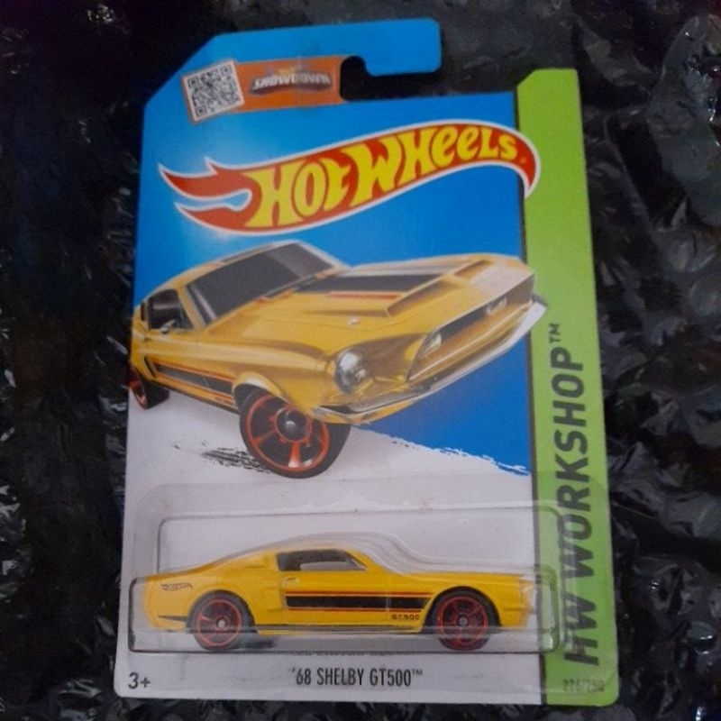 hot wheels 68 SHELBY GT500