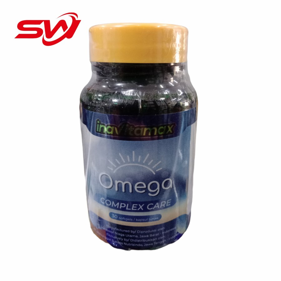 Banda Aceh DISKON TERBATAS Inavitamax Omega Complex Care Softcap 30s / suplemen yang digunakan untuk