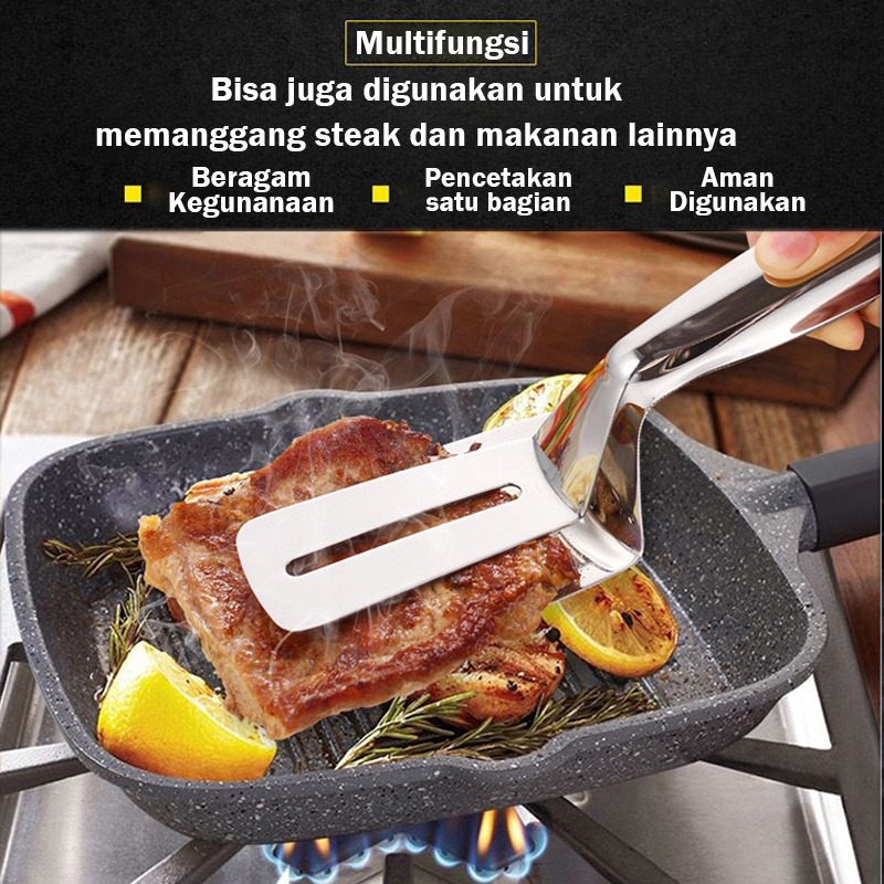 BKL.- Jepitan Daging BBQ Capitan Gorengan Ikan Daging Penjepit Klip Steak BBQ