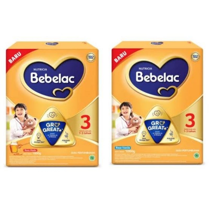 Bebelac 3 Vanila / MADU 1000g
