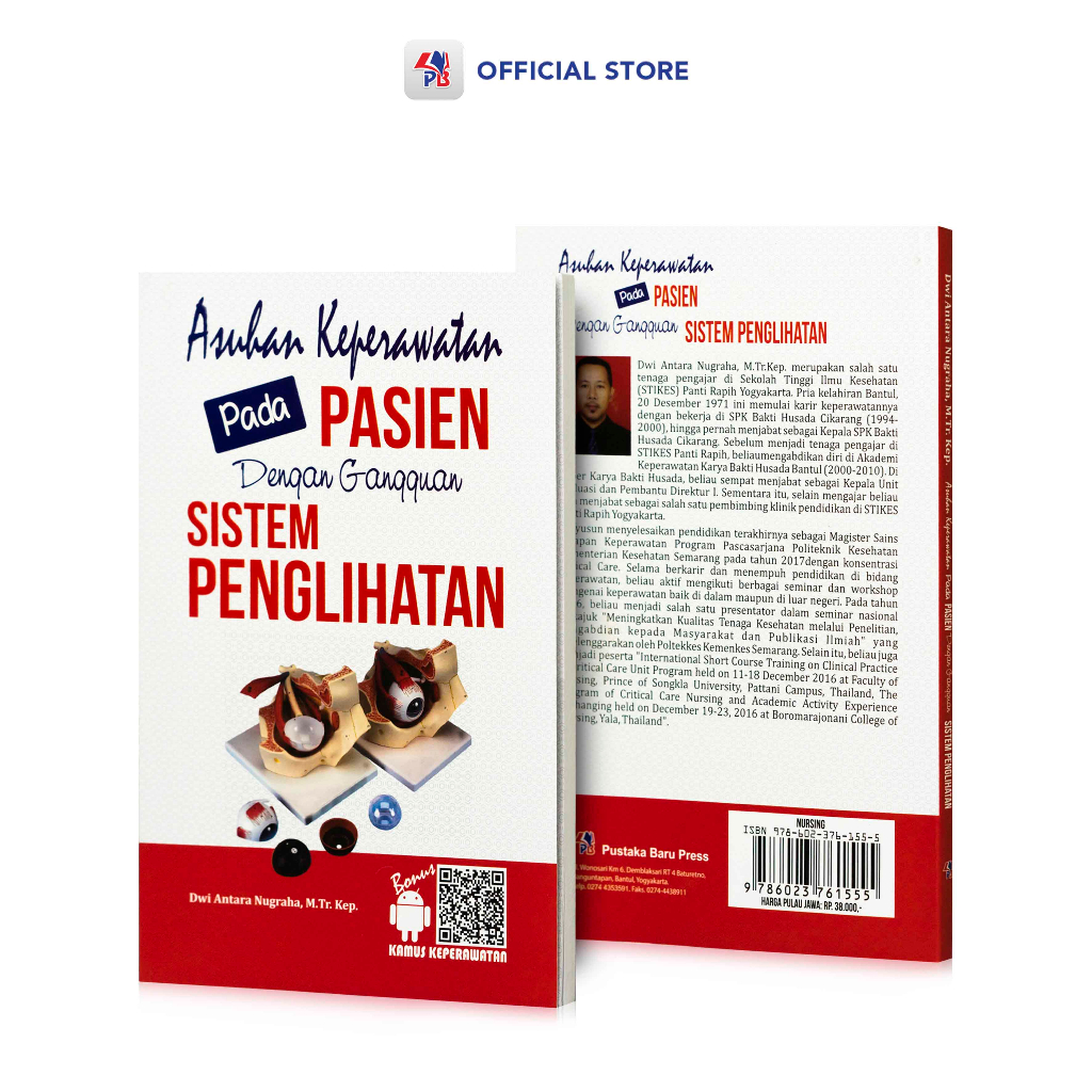 [Pustaka Baru] Buku Keperawatan Asuhan Keperawatan Pada Pasien Dengan Gangguan Sistem Penglihatan / 