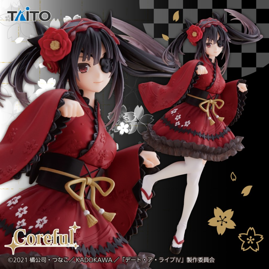 Coreful Figure Tokisaki Kurumi : Japanese Goth Ver. - Date A Live