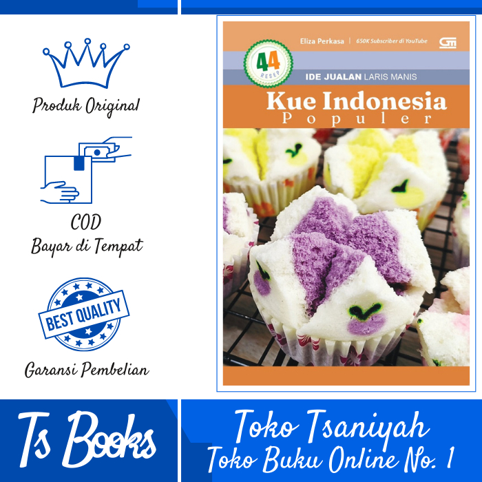 Buku Ide Jualan Laris Manis- 44 Resep Kue Indonesia Populer By Eliza Perkasa Buku Masakan Buku Resep