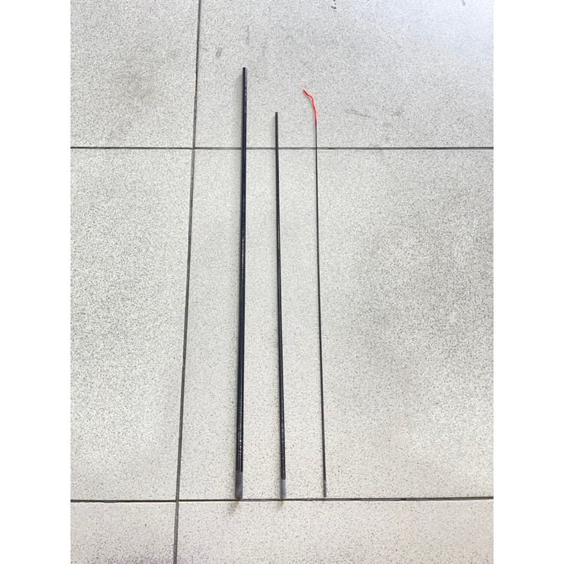 Ujung Joran Tegek Set Fiber 1 2 3 Ruas 60 cm