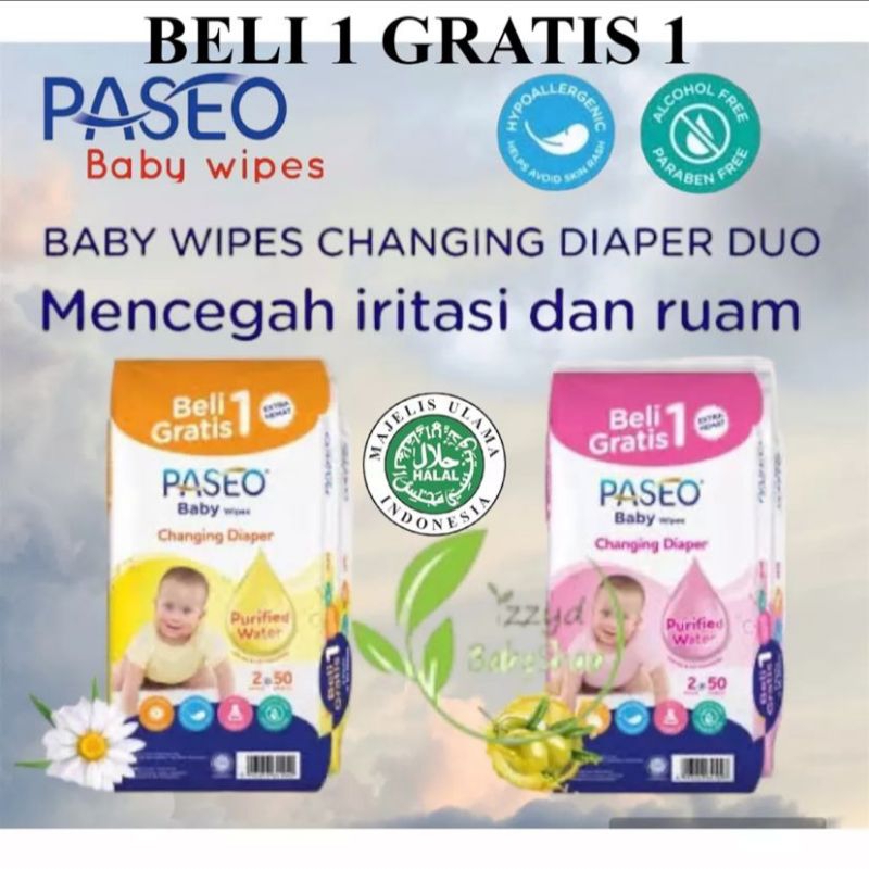 Tissue Basah Paseo Baby / TISSUE BASAH