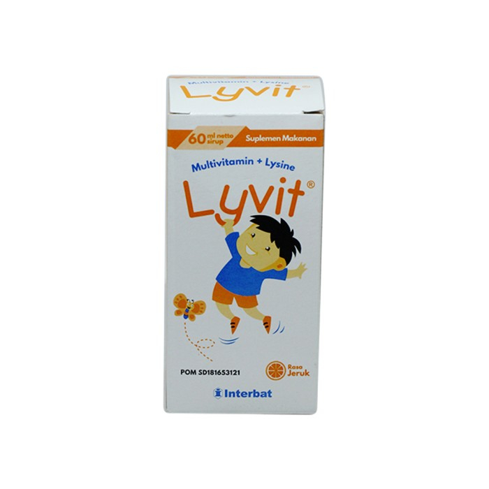 Lyvit sirup vitamin penambah nafsu makan/daya tahan tubuh