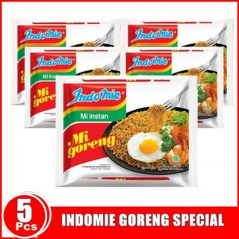 

INDOMIE GORENG PAKET 5 PCS TERMURAH