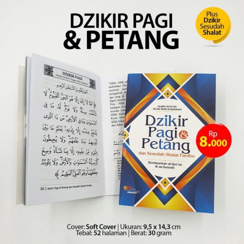 dzikir pagi dan petang / zikir pagi petang saku