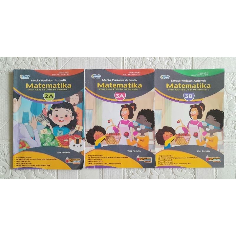 

Media Penilaian Autentik Matematika Kelas 2 3 SD Media Pena