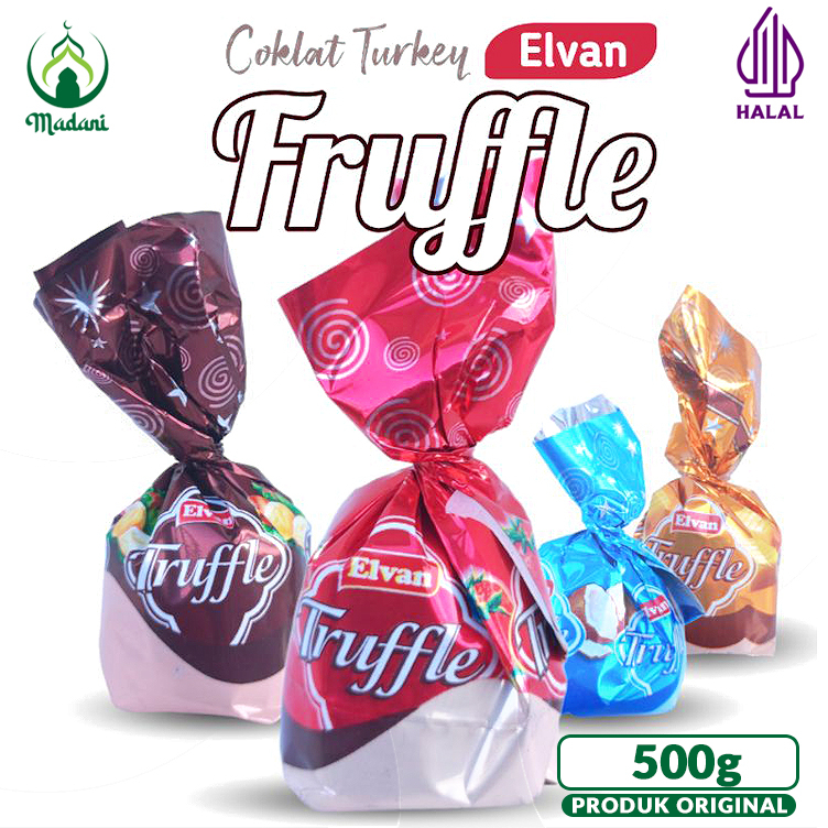 

Coklat Truffle / Coklat Arab Mix Oleh Oleh Haji dan Umroh Kemasan 500g