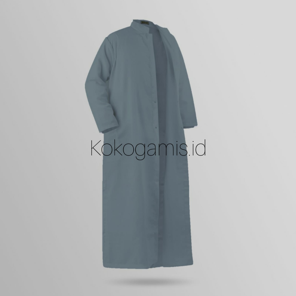 KUALITAS SUPER TERLARIS JUBAH LUARAN / JUBAH PRIA WARNA HIJAU/ JUBAH MODEL CARDI/ JUBAH LUAR AL